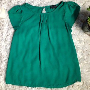 Green Blouse from Stitch Fix Papermoon